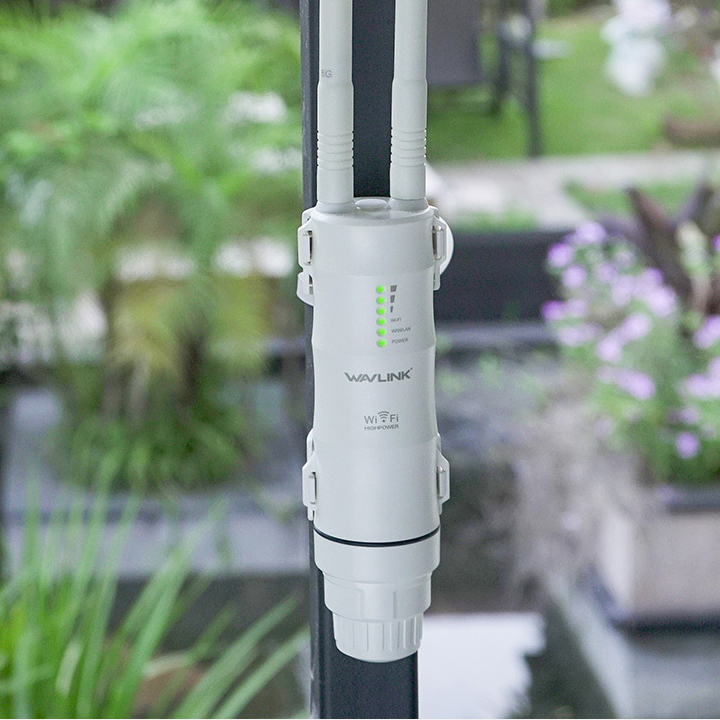 Antena Wi-Fi de Uso Externo de Alta Potência, 600Mbps, 2.4 5Ghz, PoE, WL-WN570HA1 - Wavlink